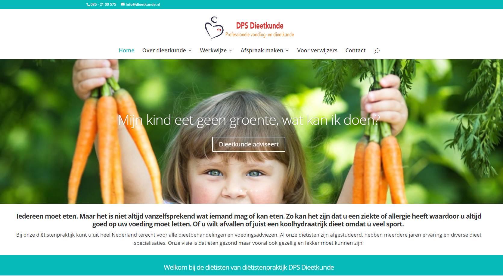 Website optimalisatie dieetkunde.nl