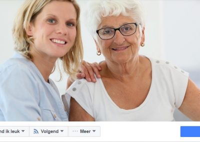 Facebook pagina Familycare